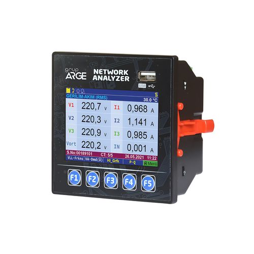 Анализатор для сетей - ANL series  - Grup Arge Energy and Control Systems - сигнала / для трехфазных электрических сетей / коэффициента мощности
