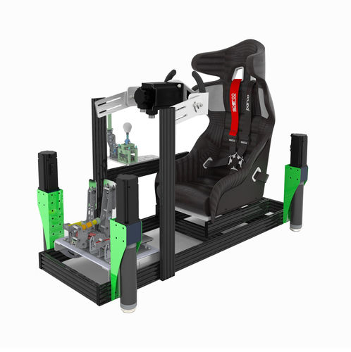 Подвижная платформа моделирования - UNI-4DOF - Shenzhen UNI Technology Co.,Ltd - электрическая / многоосевая / по индивидуальному заказу