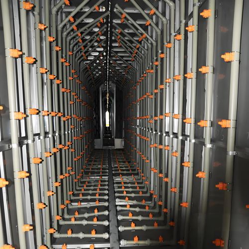 Линия порошковой окраски с ручным приводом - Xiangyang Jingtu Anti corrosion Materials Co., Ltd - автоматический