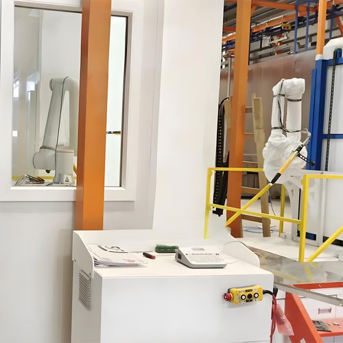 Закрытая камера напыления - Xiangyang Jingtu Anti corrosion Materials Co., Ltd - для запасных частей / для тяжелого оборудования / для транспортных средств