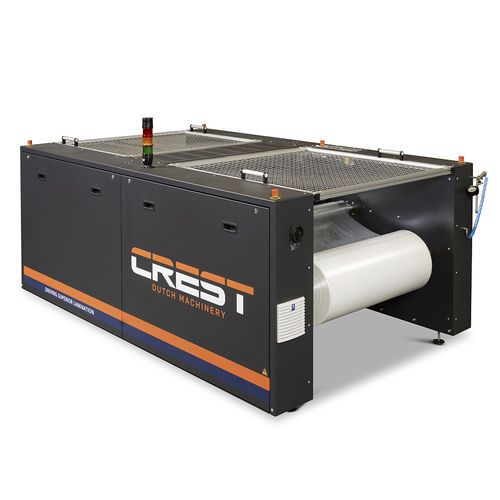 Ротационная установка для гофрирования - Crest Dutch Machinery - для бумаги / гидропневматическая