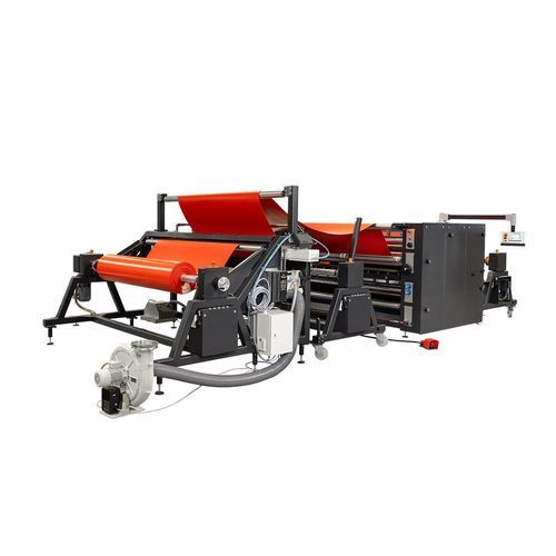 Ламинационная машина для продольной резки - Crest Dutch Machinery - рулон-к-рулону / прочная / с наматывающим устройством