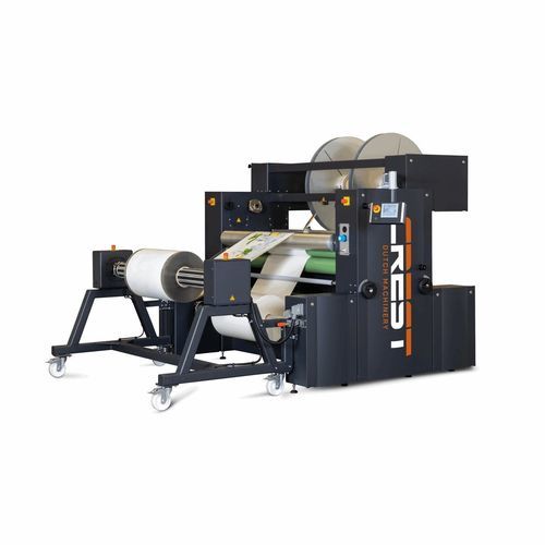Ламинационная машина рулон-к-рулону - R2R - Crest Dutch Machinery - автоматизированная / с продольно-резательным станком / промышленная