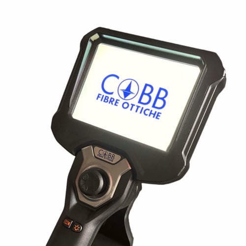 Гибкий видеоэндоскоп - LHC-DUAL VISION - Cobb Fibre Ottiche Srl - для машины / для резервуара / для осмотра канализации