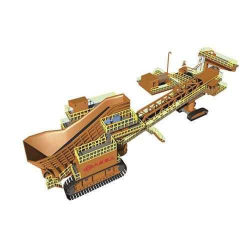 Камнедробилка с двумя зубчатыми барабанами - TAIYUAN HEAVY INDUSTRY CO.,LTD - мобильная / первичная / угля