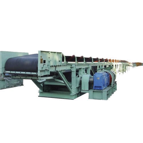 Ленточный конвейер - TAIYUAN HEAVY INDUSTRY CO.,LTD - горизонтальный / транспортный / подвижный