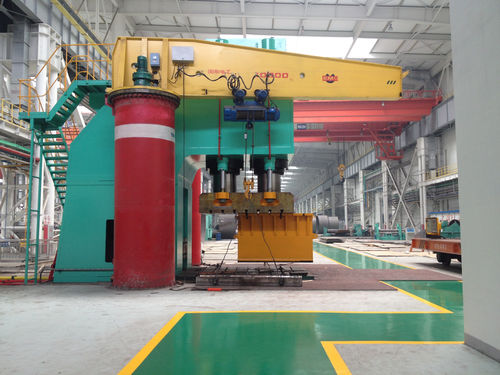 Пресс с простой стойкой - TAIYUAN HEAVY INDUSTRY CO.,LTD - гидравлический / для гибки / с выпрямлением