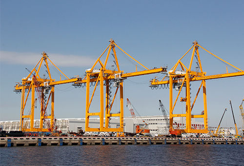 Козловой кран для контейнера - TAIYUAN HEAVY INDUSTRY CO.,LTD - колесный