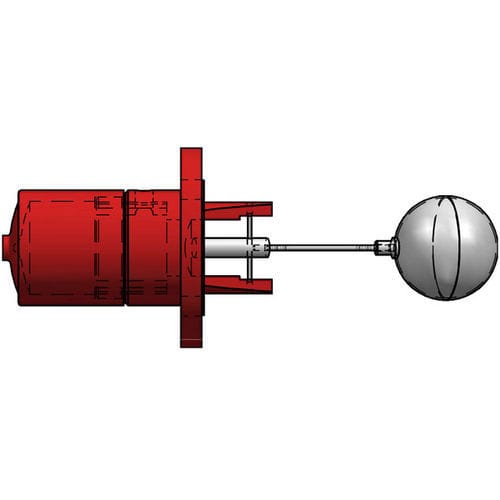 Сигнализатор уровня для жидкостей - Tipo 18000-L - Nivotrol - ATEX / из алюминия / горизонтальный