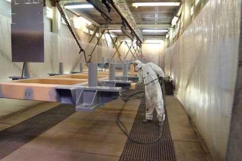 Нанесение краски по металлу - TECHNI INDUSTRIE - для агроиндустрии