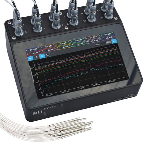 Измерительная система для измерения температуры - PT12 - RH Systems - сопротивление / многоканальная / высокой точности