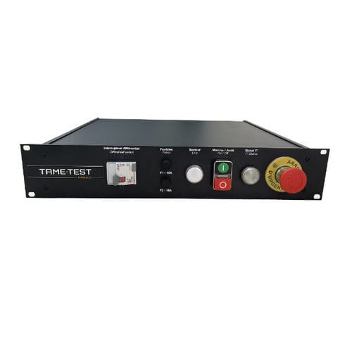 Распределительный щит питания для монтажа в стойку - DIST-16AM-192U-01 - TAME-TEST / TAME-COMPONENT - конфигурируемый / IEC / DC