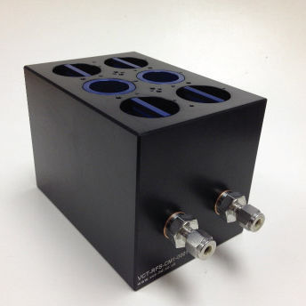 Коллектор калибровки - CM1  - QROMETRIC - многоканальный / из алюминия / для газа