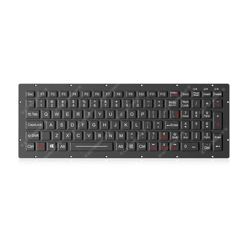 Встраиваемая клавиатура - K-TEK-M334KP-FN-BL-IT-ML-DWP - Key Technology Rugged System Limited - с механическими клавишами / 101 клавиша / для транспортной отрасли