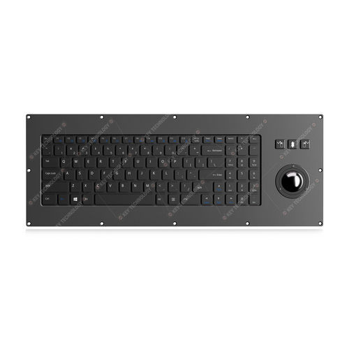 Встраиваемая клавиатура - K-TEK-V455-172-38-MTB-AVR-KP-FN-SC-BT - Key Technology Rugged System Limited - с ножничными механизмом клавиш / 98 клавиш / 3 клавиши мыши