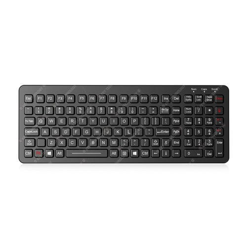 Встраиваемая клавиатура - K-TEK-M366KP-FN-BL-ML-OEM - Key Technology Rugged System Limited - угольный контакт / 108 клавиш / для авиакосмического применения