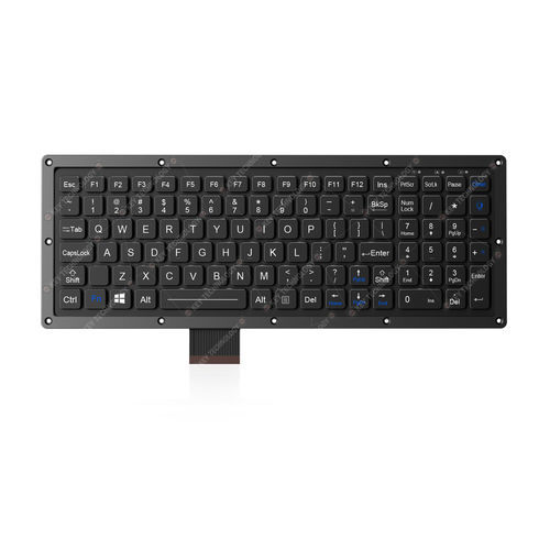 Встраиваемая клавиатура - K-TEK-M315KP-FN-BL-FC-KC-DM-EP - Key Technology Rugged System Limited - угольный контакт / 102 клавиши / для транспортной отрасли