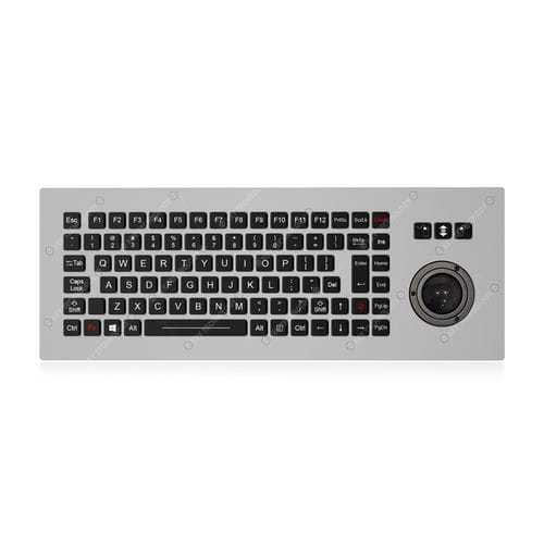 Клавиатура для письменного стола - K-TEK-M390-MTB-AVR-FN-BL-NV-151B-DWP - Key Technology Rugged System Limited - с механическими клавишами / 3 клавиши мыши / 89 клавиш