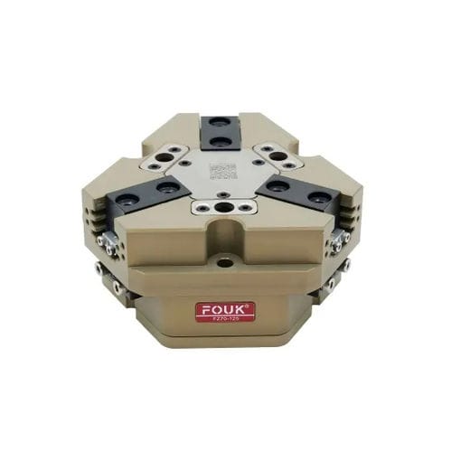 Пневматический захват - FZ70-125 - Hangzhou FOUK Mechanical Technology Co., Ltd. - параллельный / 3 губки / для промышленных роботов