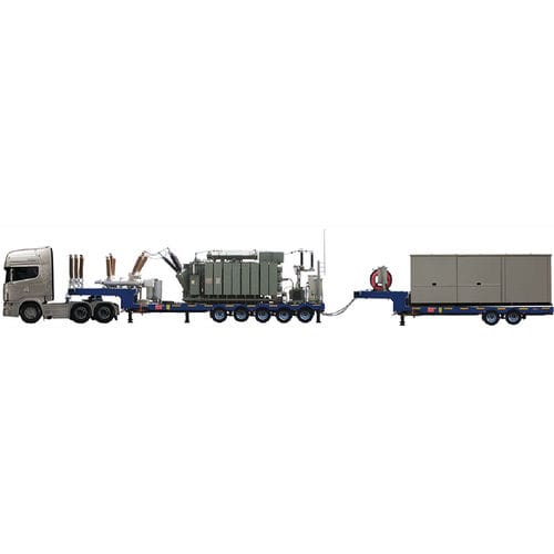 Подвижная подстанция - YZB - Dowei Electric - с газовой изоляцией / для распределения электроэнергии / для трансформатора высокого напряжения