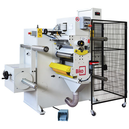 Резательный станок в рулонах - AT1-SHEAR-750 - Biko Meccanica Srl - для тканей / для бумаги / абразивный материал с покрытием