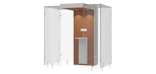 Курительная кабина с HEPA-фильтром - SP160 - Longhi Air - из закаленного стекла / из МДФ / из стали