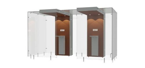 Курительная кабина с HEPA-фильтром - 2SP200 - Longhi Air - из закаленного стекла / из МДФ / из стали