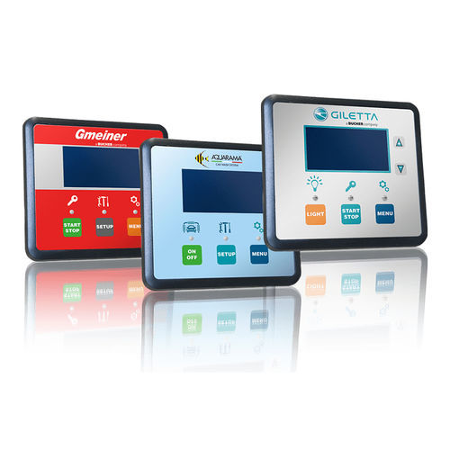 HMI с сенсорным экраном - SAET SRL - мобильный / 128x64 / LCD