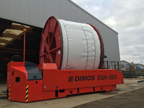 Транспортер для катушек - DIMOS Maschinenbau GmbH - колесный