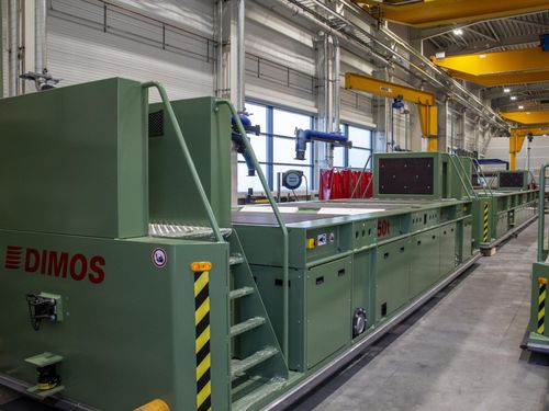 Электрическая система транспортировки - DIMOS Maschinenbau GmbH - для тяжелых грузов