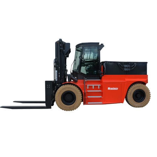 Электрический вилочный погрузчик - AC160L-12 - Raniero forklifts - LAMPOCAR Srl - с местом для сидения водителя / для разгрузочно-погрузочных работ / для высоких нагрузок