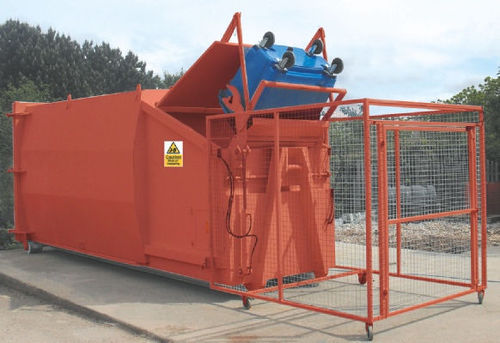 Уплотнитель отходов смешанные отходы - MHM 32YD - MHM UK LTD - подвижный / гидравлический / с боковой загрузкой