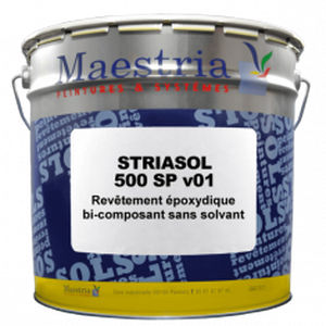 Покрытие устойчивое к истиранию - STRIASOL 500 SP V02 - PEINTURES MAESTRIA - эпоксидное / промышленное / химически стойкое