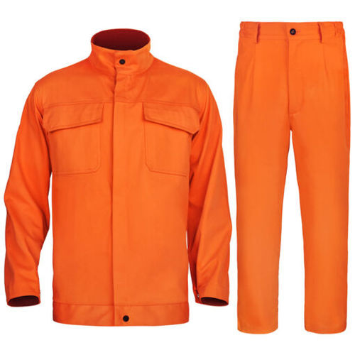 Рабочий рабочий костюм - MS-313O - GUANGXI DAHUA MING SHUN PROTECTIVE PRODUCTS CO. ,LTD - огнестойкий / из кожи / из ткани