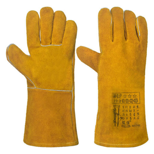 Перчатки для сварки - MS-702 - GUANGXI DAHUA MING SHUN PROTECTIVE PRODUCTS CO. ,LTD - промышленная / от механических воздействий / жаропрочная