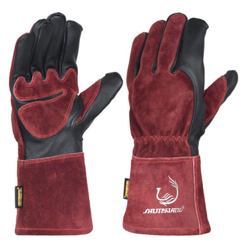 Перчатки для сварки - MS-832 - GUANGXI DAHUA MING SHUN PROTECTIVE PRODUCTS CO. ,LTD - промышленная / от механических воздействий / из воловьей кожи
