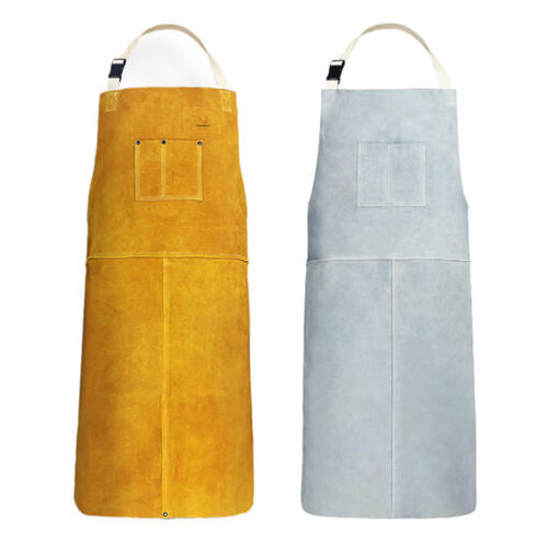 Рабочий фартук - MS-352 - GUANGXI DAHUA MING SHUN PROTECTIVE PRODUCTS CO. ,LTD - из кожи / из хлопка / из воловьей кожи
