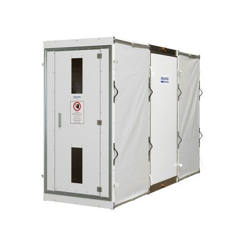 Напольный аварийный душ - SMART-LINE - deconta GmbH - из пластика / воздушный / дезактивации