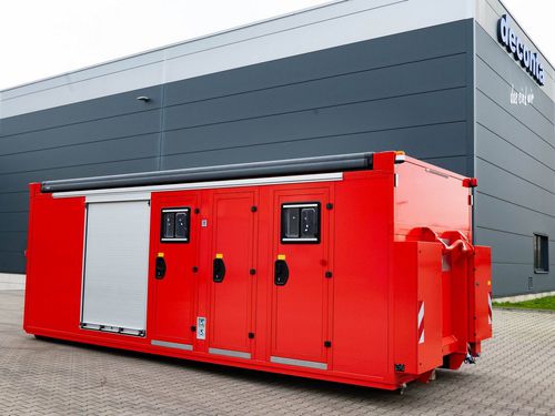 Контейнер из алюминия - Decon P - deconta GmbH - для хранения / для обеспечения безопасности / лабораторный
