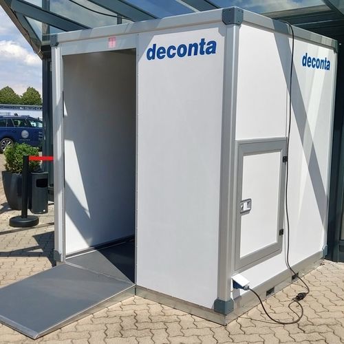 Туннельная установка для обезораживания - deconta GmbH - с распылением / туманообразованием / для предметов