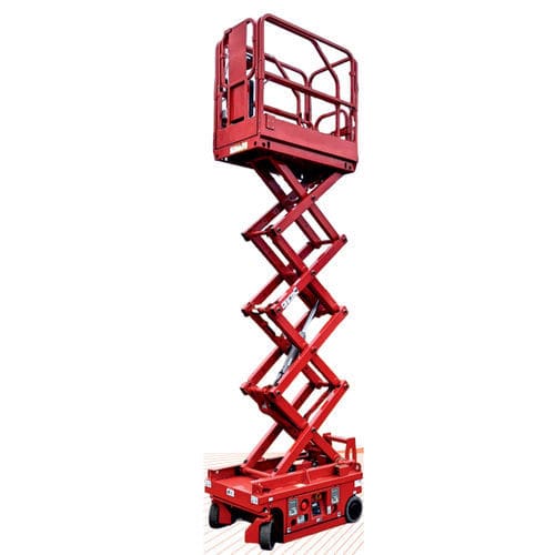 Колесный ножничный подъемник - S65-7EZ - Rothlehner Arbeitsbühnen GmbH - самоходный / полностью электрический / для внутреннего и внешнего пользования