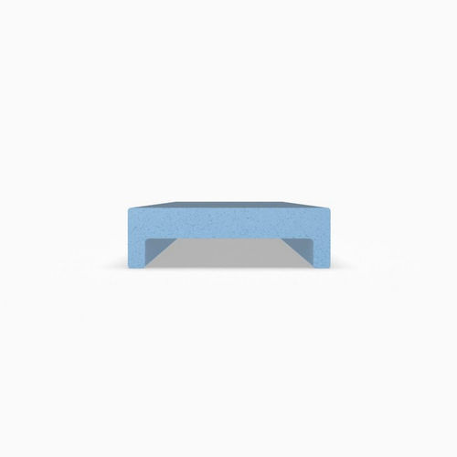Профиль из UHMW-PE - P11230 series - Movexii - титан / U-образный / экструдированный