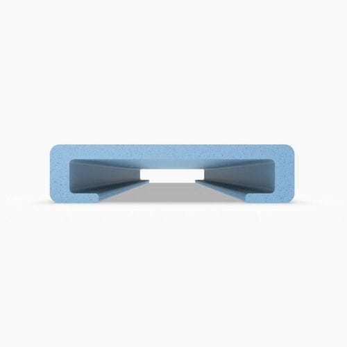 Профиль из UHMW-PE - P11010 series - Movexii - титан / в форме C / экструдированный