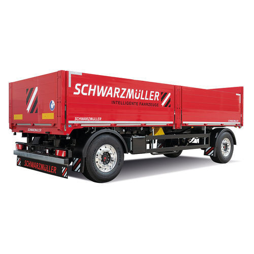 Прицеп платформа - Schwarzmüller Gruppe - строительный / для цемента / двухосный