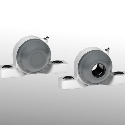 Блок подшипника с брусом, сопряженным с лежнем - UCP/C series - Tecom - из нержавеющей стали / из РА / из БНК