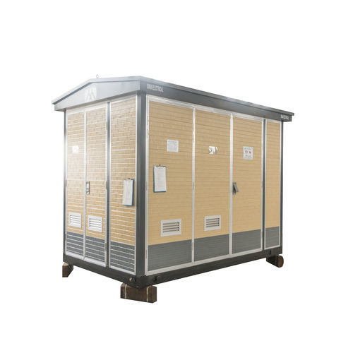 Сборная подстанция - YB&pound;-12/0.4-&pound; - Ximai Electric (Wuhan) Co.,Ltd - подвижная / с газовой изоляцией / для распределения электроэнергии