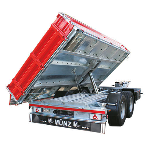 Кузов грузовика из стали - TDK-L series - Münz Fahrzeugbau GmbH & Co. KG - три канала / двухосный
