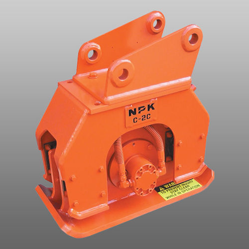 Нереверсивная вибрирующая пластинка -  C-2D - NPK Europe Mfg.s.r.o. - для экскаватора / с дистанционным управлением