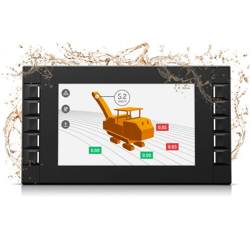 Панельный ПК с мультисенсорным экраном - CCpilot V710 - CrossControl AB - с емкостным сенсорным экраном PCAP / со светодиодной подсветкой / IPS LCD