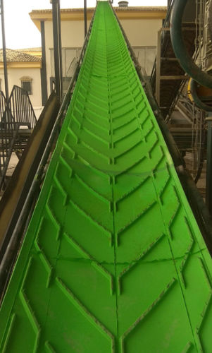 Плоский приводной ремень - CVBtech Conveyor belt technologies - из каучука / для профилей / промышленный